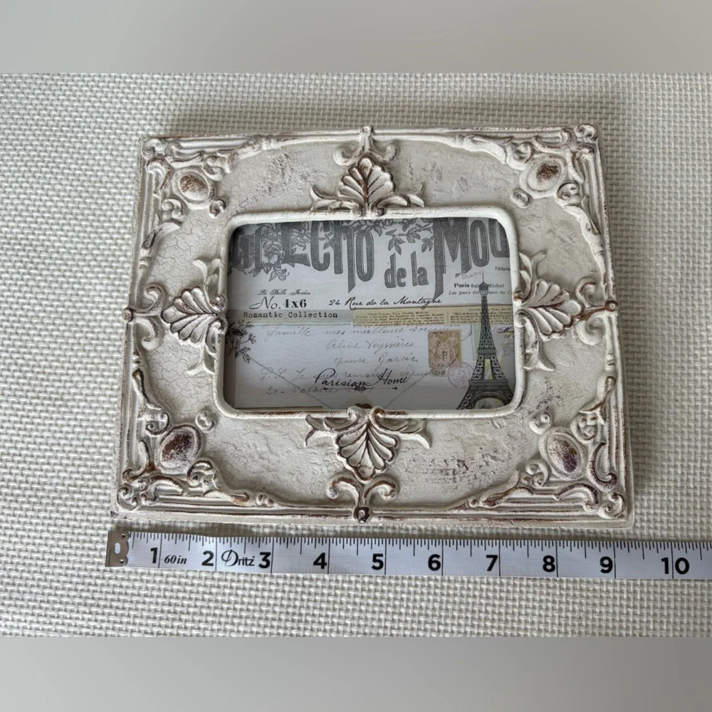 Parisian Home Picture Frame 4x6 Romantic Collection Ornate New